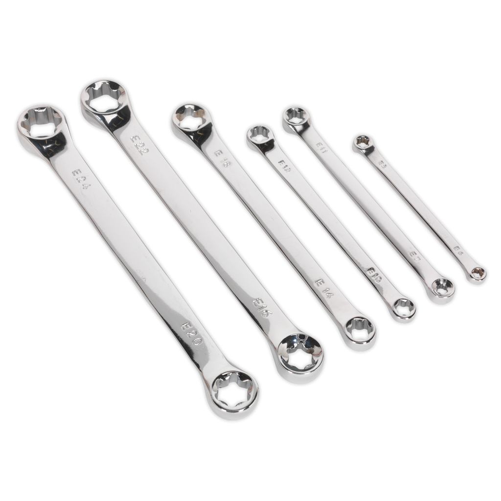 TRX-Star* Double End Spanner Set 6pc S01107