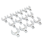 Crow's Foot Open End Spanner Set 1/2"Sq Drive 14pc S01109