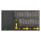 Specialised Bit Set & Folding Hex Keys with Tool Tray 192pc S01126