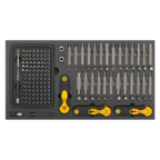 Specialised Bit Set & Folding Hex Keys with Tool Tray 192pc S01126