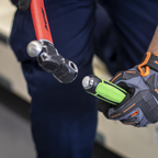 Heavy-Duty 25° Pry Bar with Hammer Cap 610mm S01137