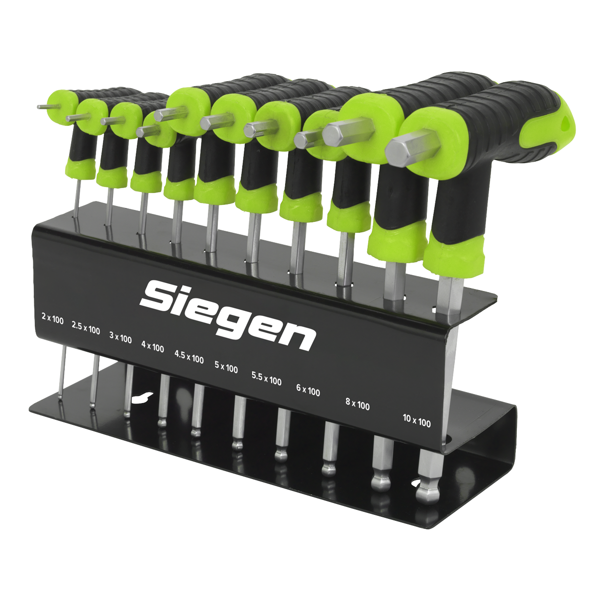 T-Handle Ball-End Hex Key Set 10pc S01150