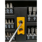 Screwdriver, Bit & Nut Driver Set 61pc S01152