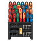 Screwdriver, Bit & Nut Driver Set 61pc S01152
