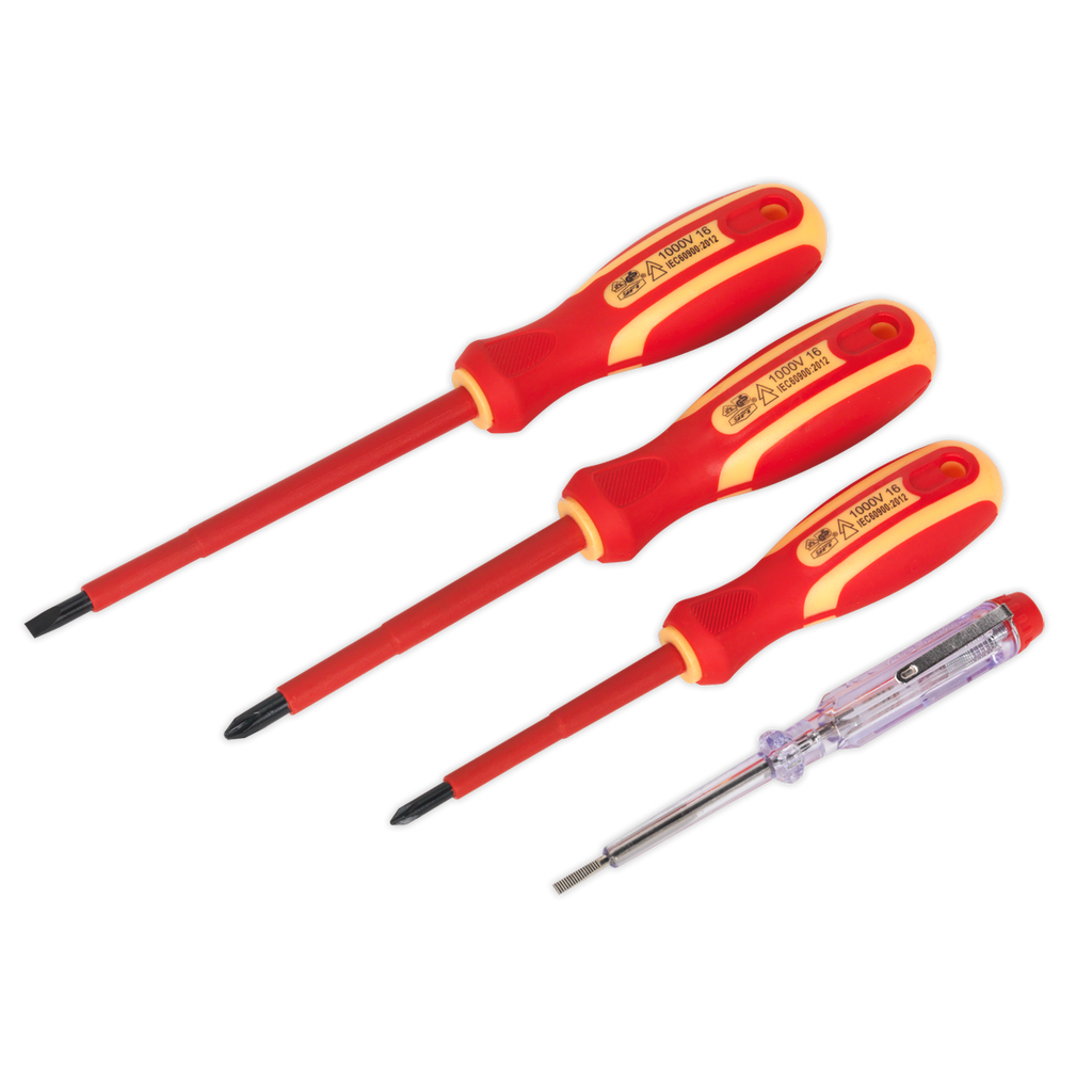 Electrician's Screwdriver Set 4pc - VDE Approved S01155