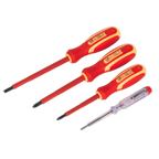 Electrician's Screwdriver Set 4pc - VDE Approved S01155