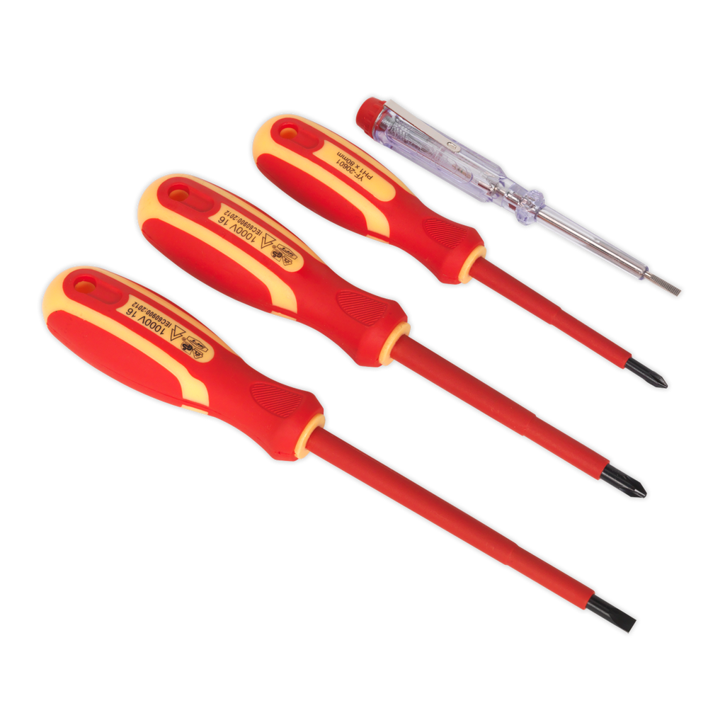 Electrician's Screwdriver Set 4pc - VDE Approved S01155
