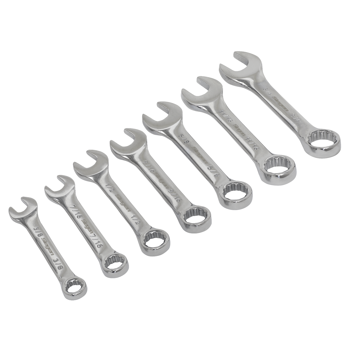 Imperial Stubby Combination Spanner Set 7pc S01190