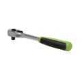 Pear-Head Ratchet Wrench with Flip Reverse 1/4"Sq Drive S01200