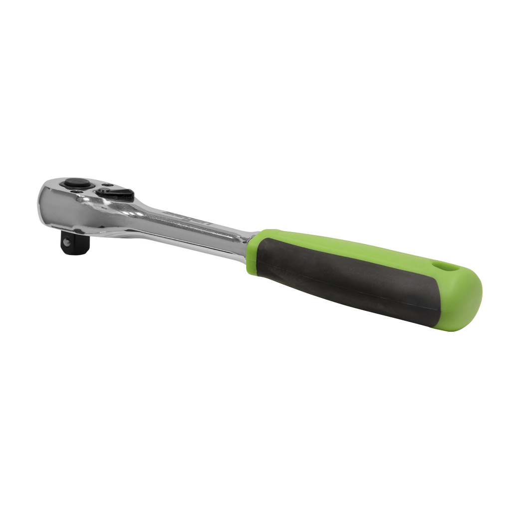 Pear-Head Ratchet Wrench with Flip Reverse 3/8"Sq Drive S01201