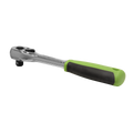 Pear-Head Ratchet Wrench with Flip Reverse 3/8"Sq Drive S01201