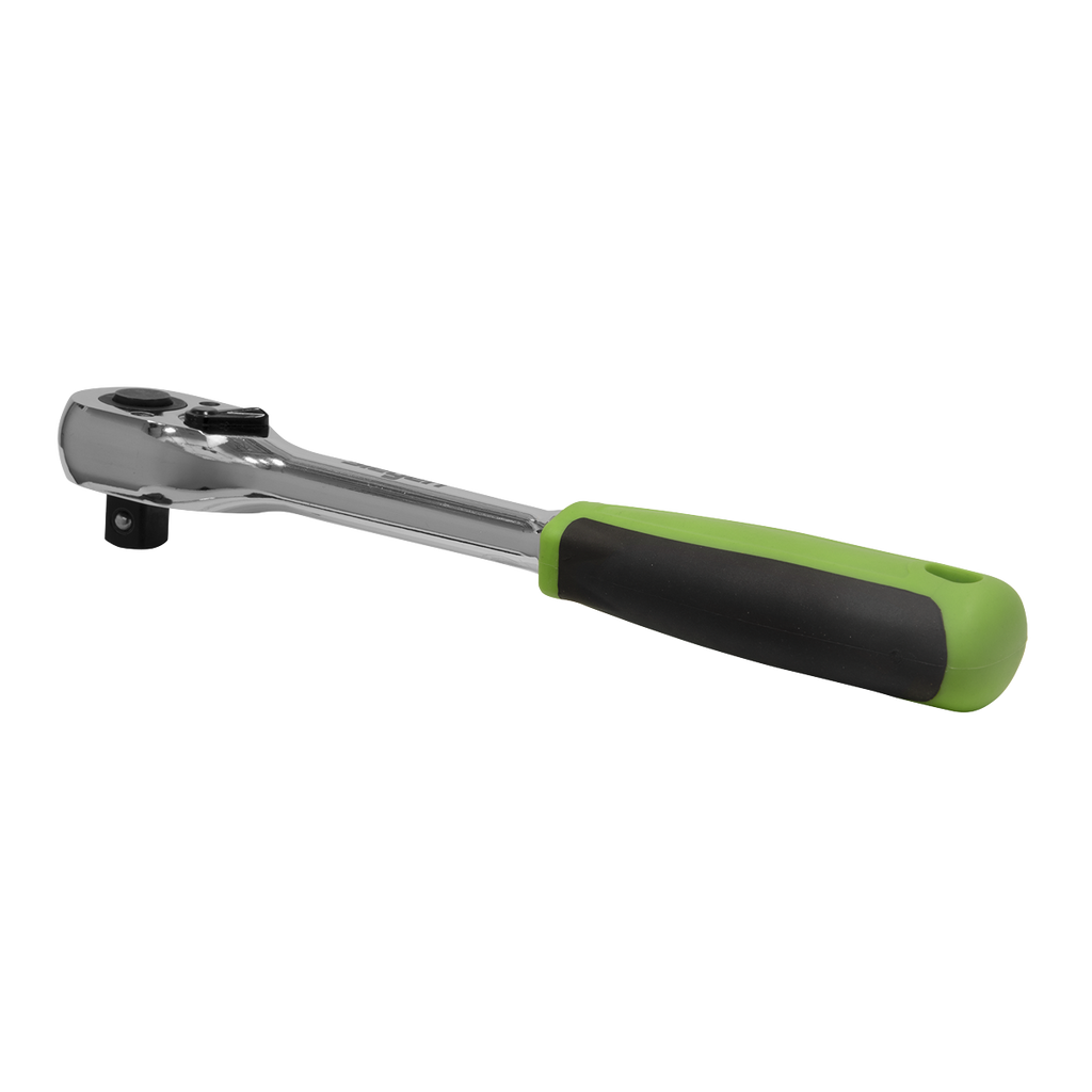 Pear-Head Ratchet Wrench with Flip Reverse 1/2"Sq Drive S01202