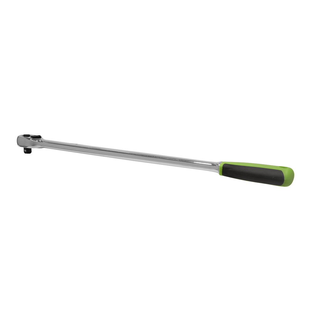 Extra-Long Pear-Head Ratchet Wrench with Flip Reverse 3/8"Sq Drive S01206
