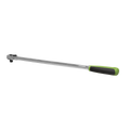 Extra-Long Pear-Head Ratchet Wrench with Flip Reverse 3/8"Sq Drive S01206