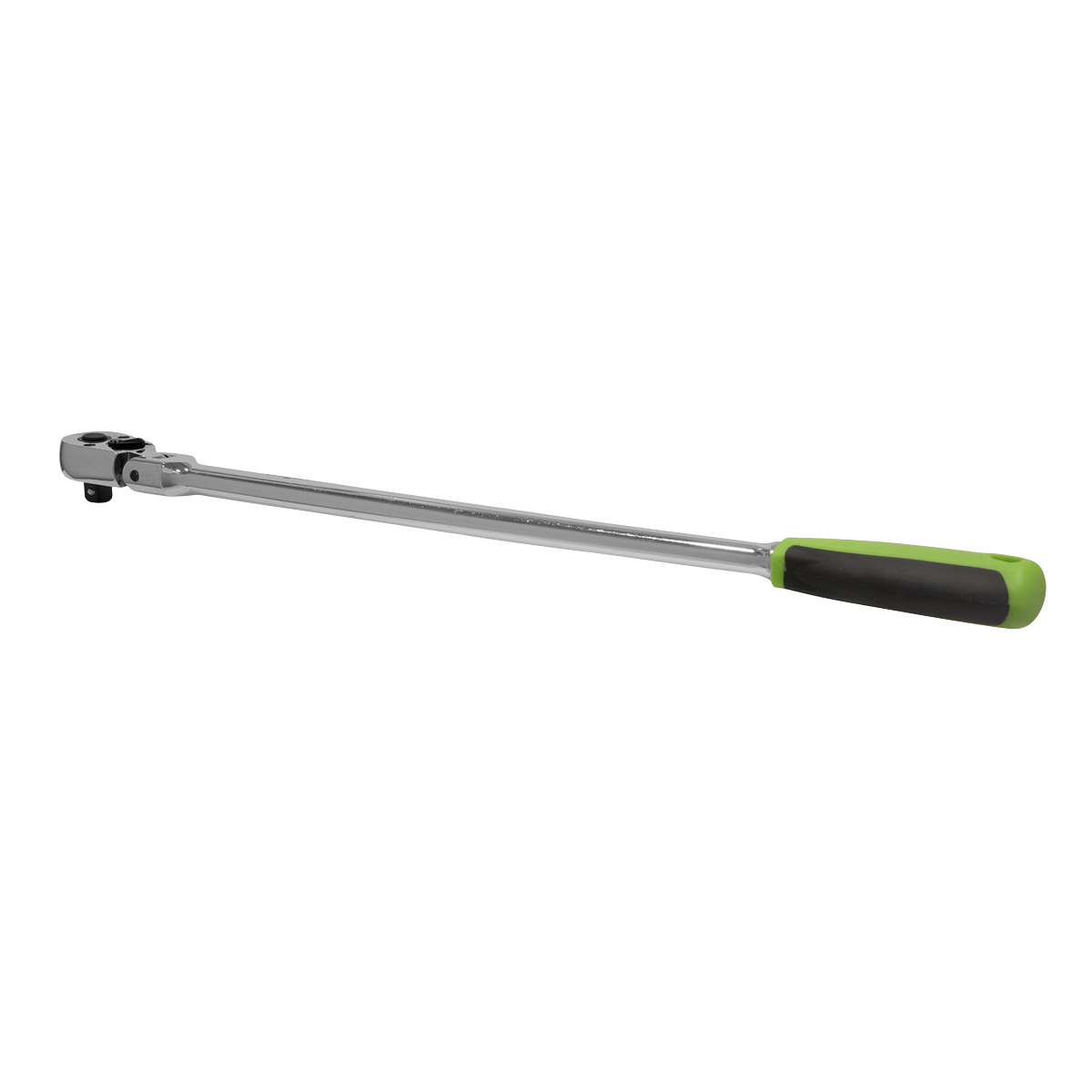 Extra-Long Flexi-Head Ratchet Wrench with Flip Reverse 3/8"Sq Drive S01208