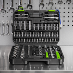 Socket Set 1/4" & 1/2"Sq Drive 94pc S01210
