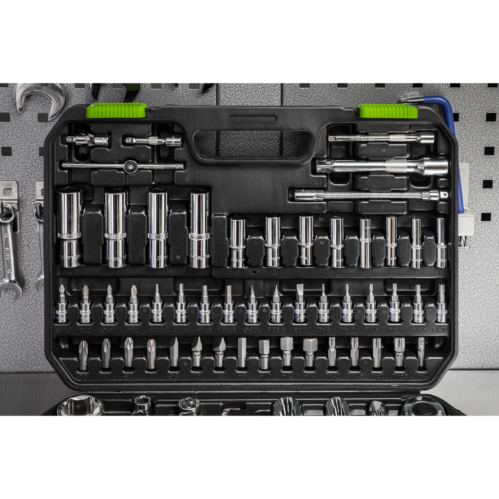 Socket Set 1/4" & 1/2"Sq Drive 94pc S01210