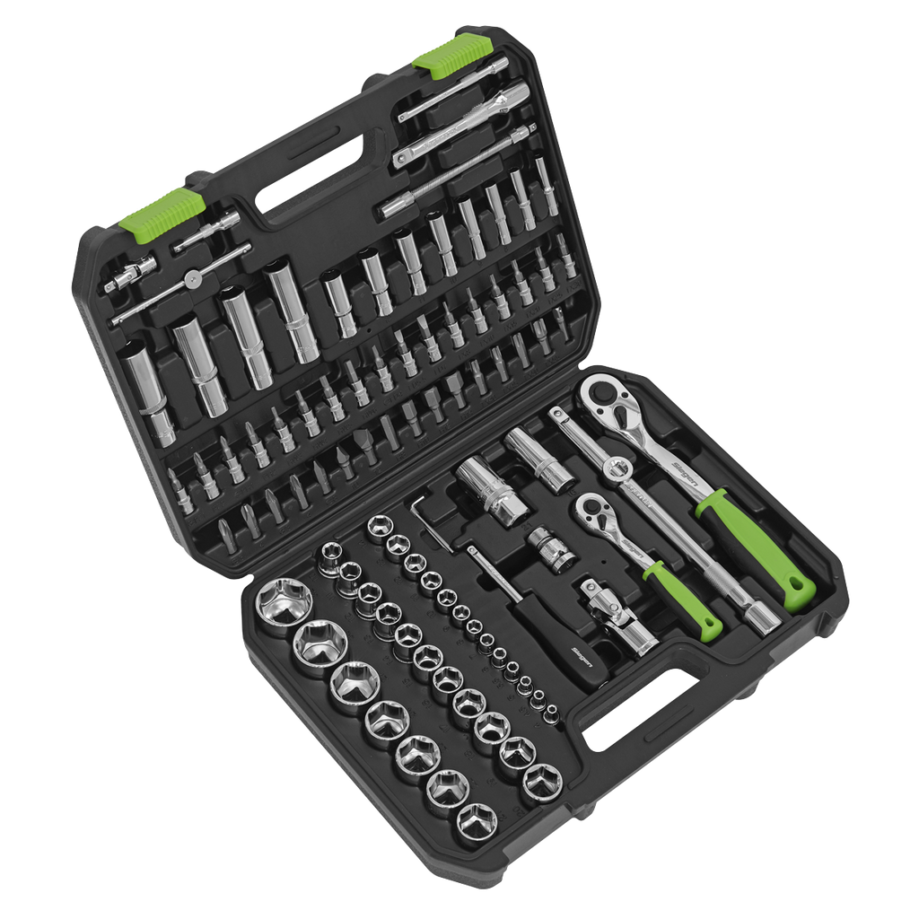 Topchest & Rollcab Combination 6 Drawer with 170pc Tool Kit - Blue/Black AP22BCOMBO