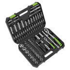 Topchest & Rollcab Combination 6 Drawer with 170pc Tool Kit - Red/Black AP22RCOMBO