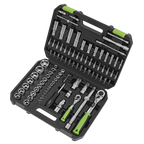 Socket Set 1/4" & 1/2"Sq Drive 94pc S01210