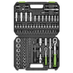 Socket Set 1/4" & 1/2"Sq Drive 94pc S01210