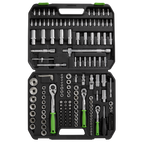 Socket Set 1/4", 3/8" & 1/2"Sq Drive 171pc S01211