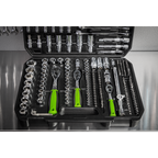 Socket Set 1/4", 3/8" & 1/2"Sq Drive 219pc S01212