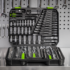 Socket Set 1/4", 3/8" & 1/2"Sq Drive 219pc S01212