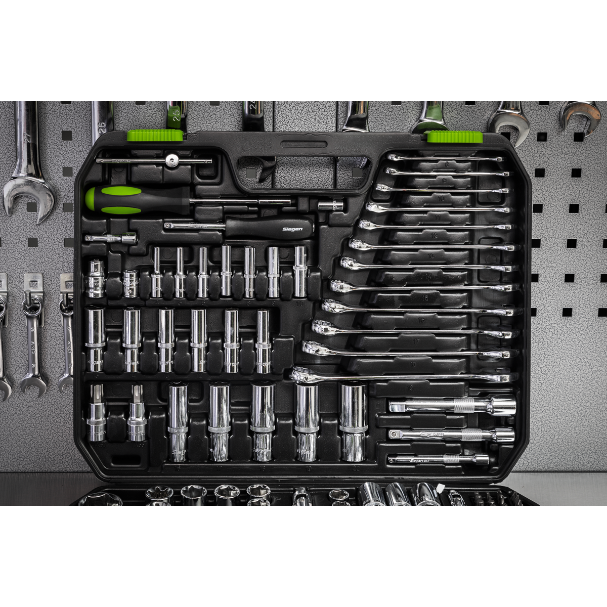 Socket Set 1/4", 3/8" & 1/2"Sq Drive 219pc S01212