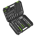 Socket Set 1/4", 3/8" & 1/2"Sq Drive 219pc S01212