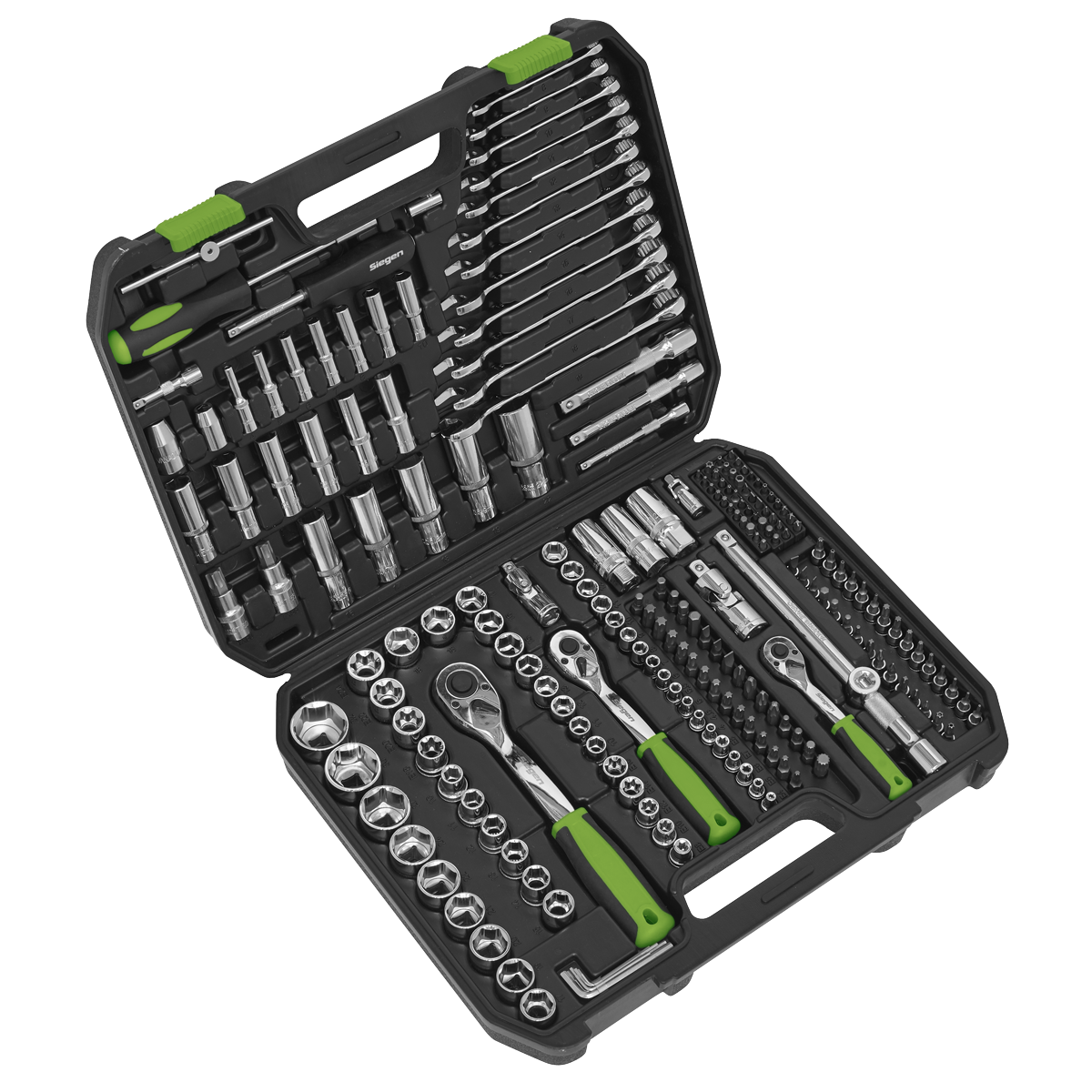 Socket Set 1/4", 3/8" & 1/2"Sq Drive 219pc S01212