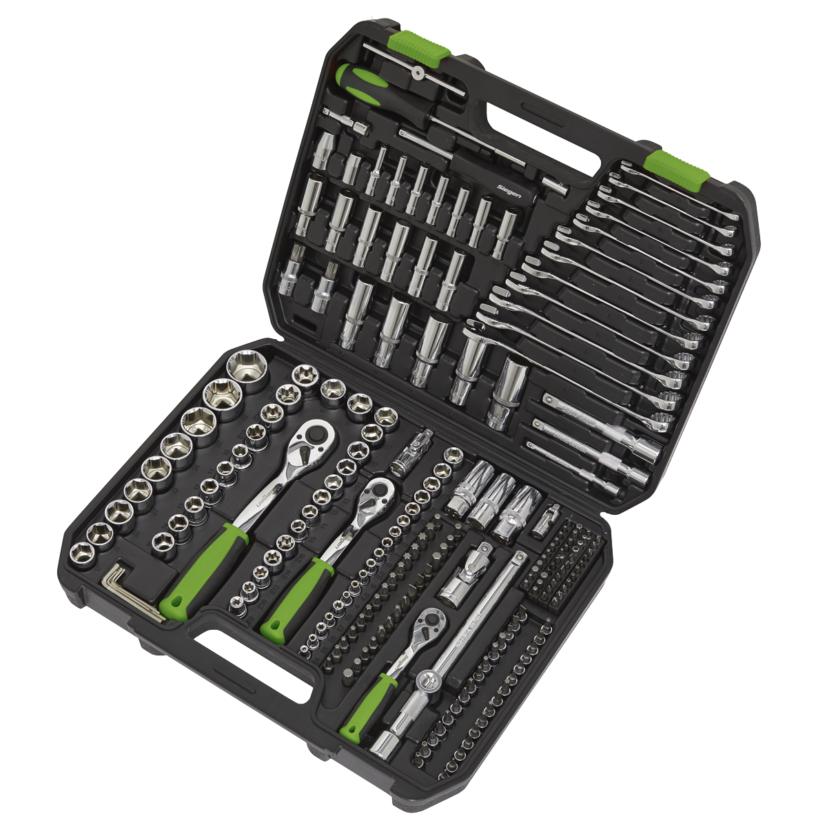 Socket Set 1/4", 3/8" & 1/2"Sq Drive 219pc S01212
