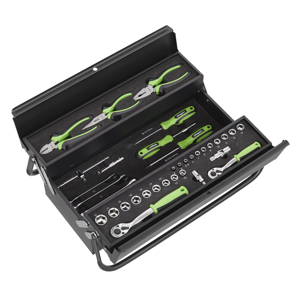 Cantilever Toolbox with Tool Kit 70pc S01215