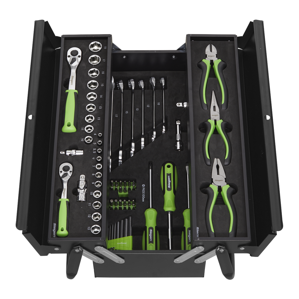 Cantilever Toolbox with Tool Kit 70pc S01215