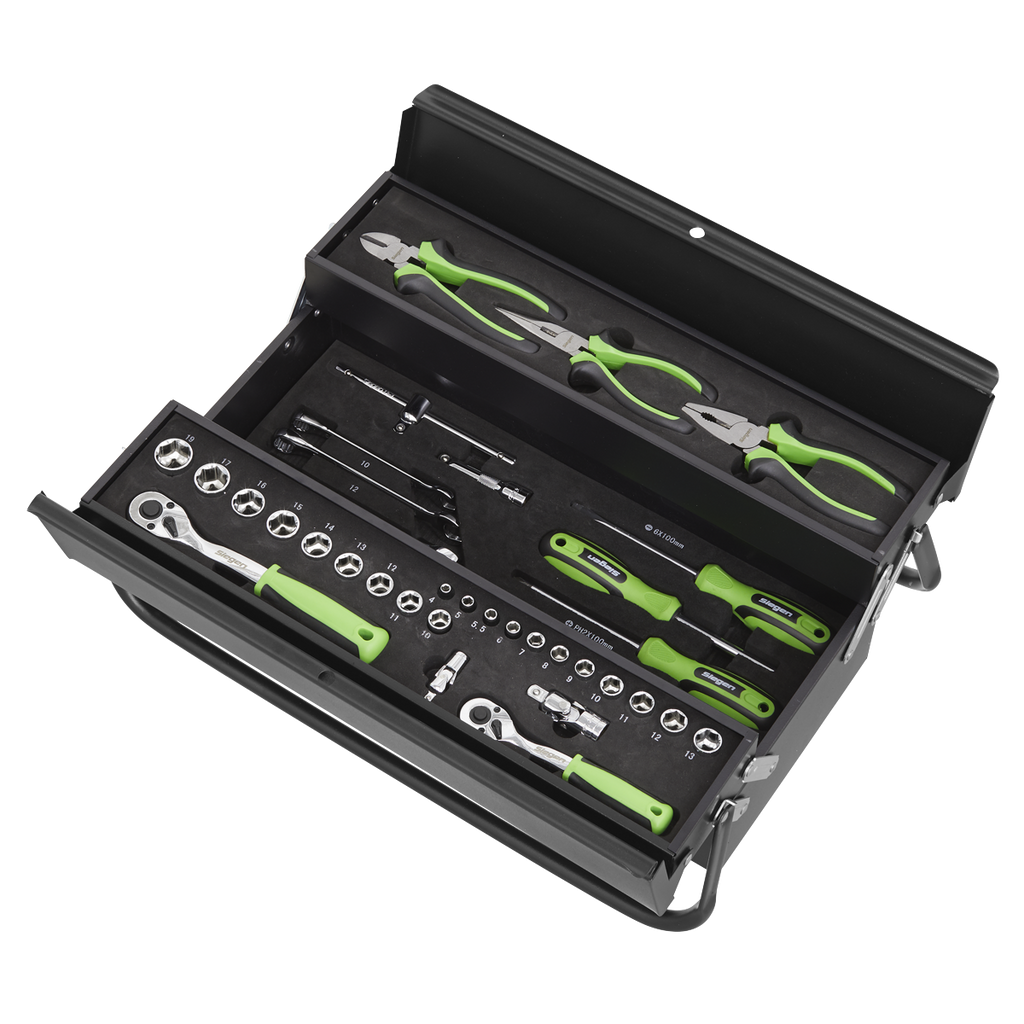 Cantilever Toolbox with Tool Kit 70pc S01215