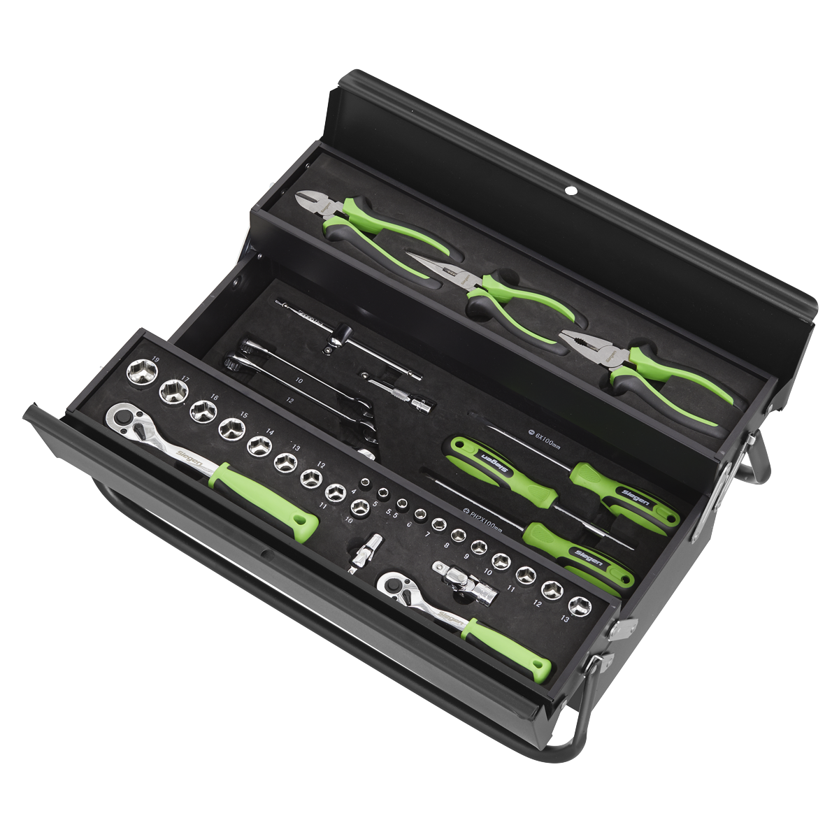 Cantilever Toolbox with Tool Kit 70pc S01215