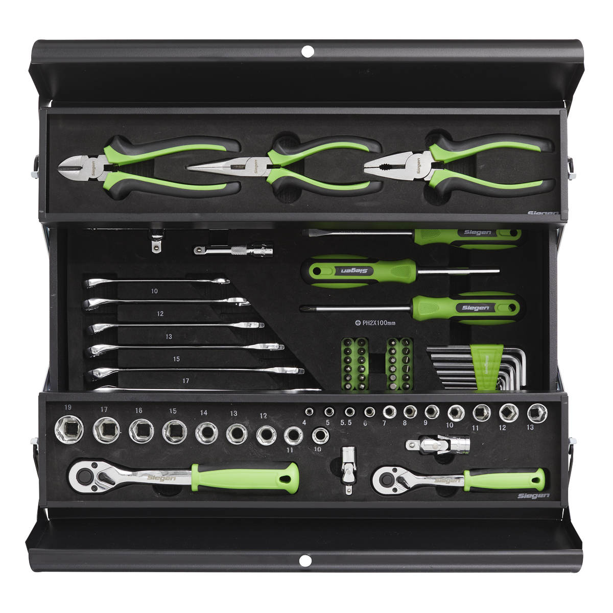 Cantilever Toolbox with Tool Kit 70pc S01215