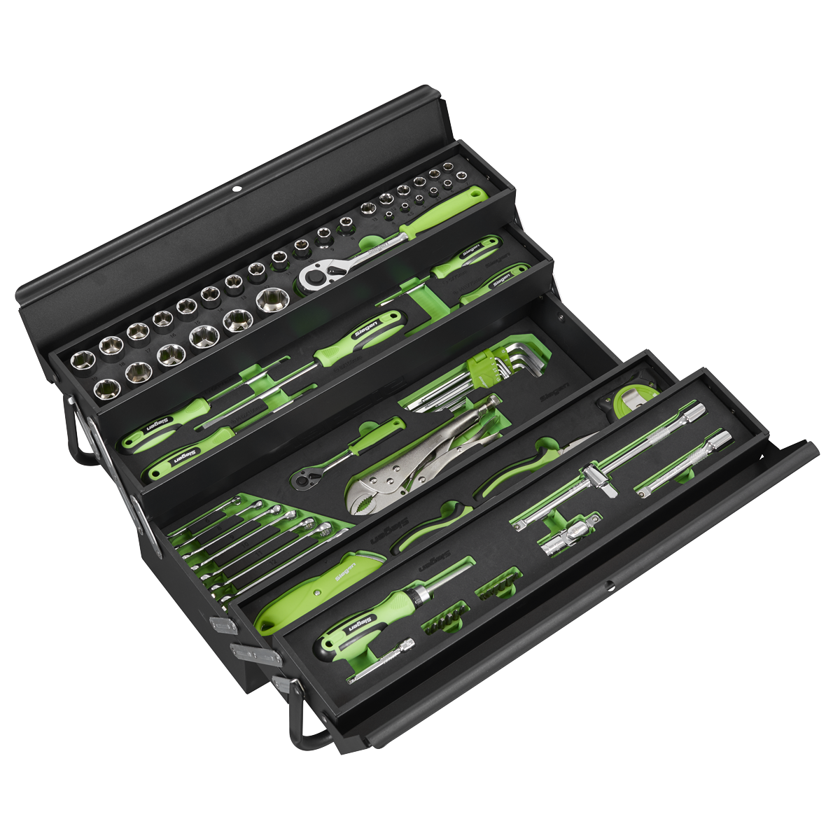 Cantilever Toolbox with Tool Kit 86pc S01216