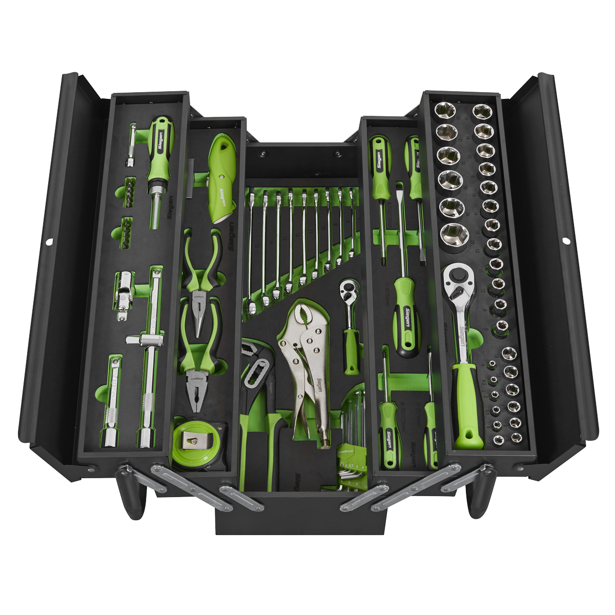 Cantilever Toolbox with Tool Kit 86pc S01216