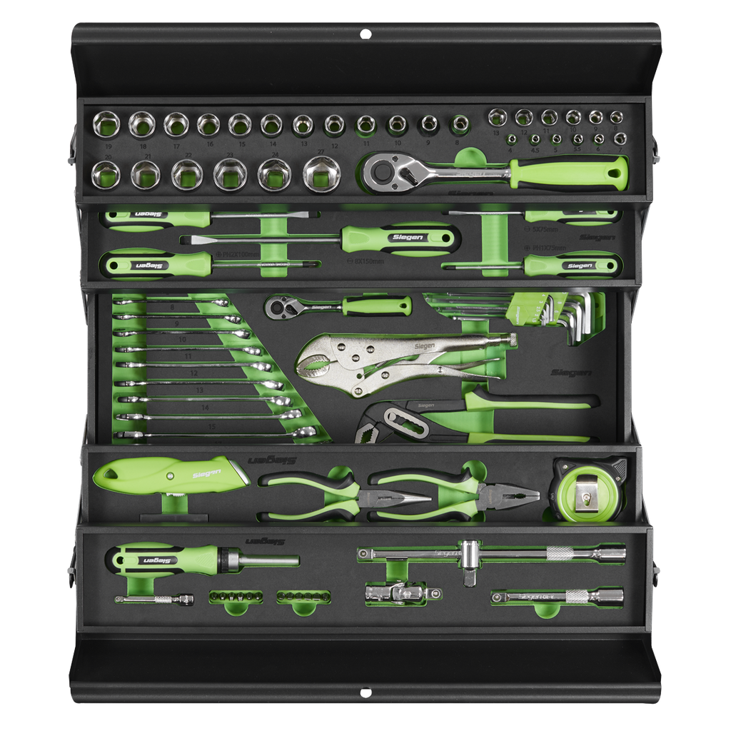 Cantilever Toolbox with Tool Kit 86pc S01216