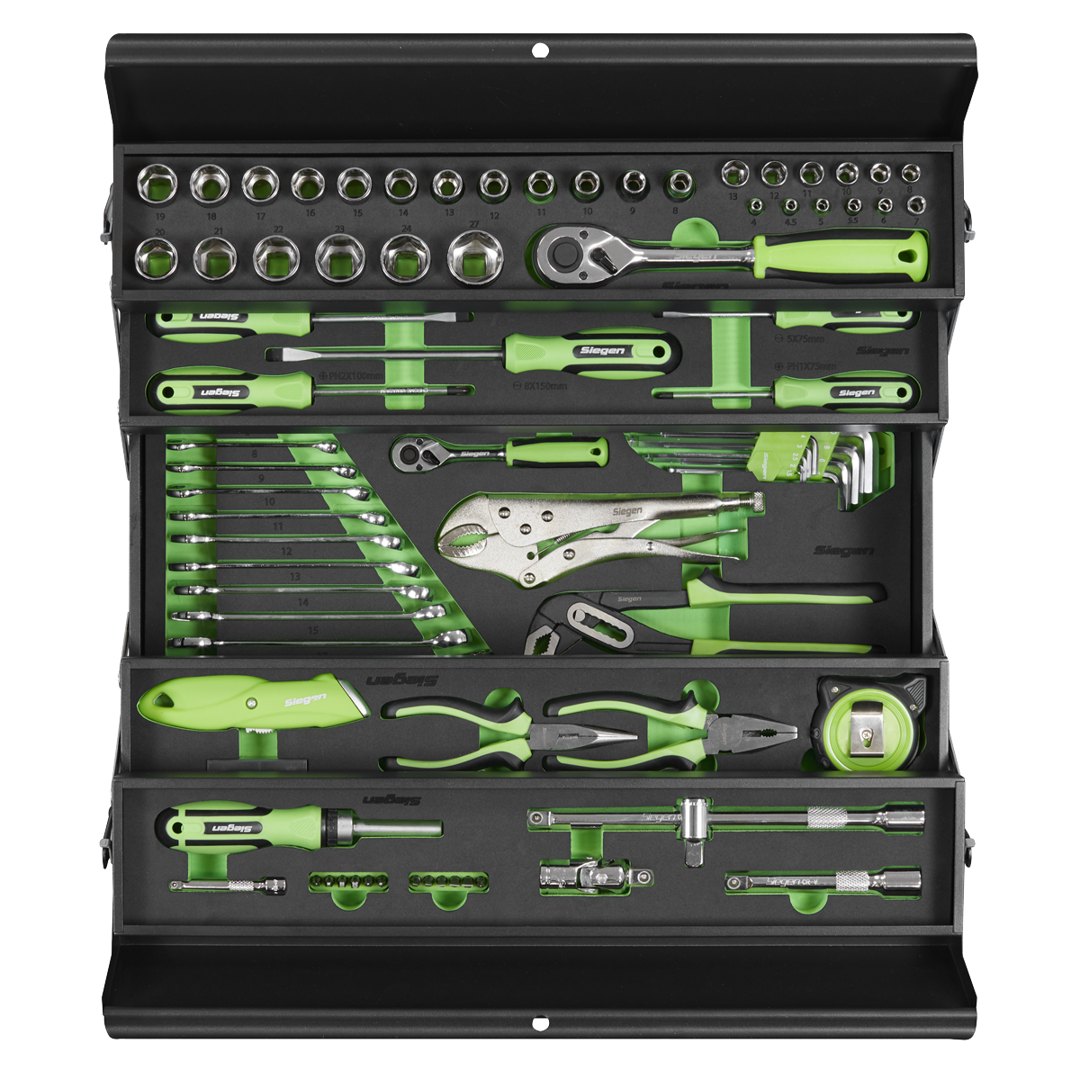 Cantilever Toolbox with Tool Kit 86pc S01216