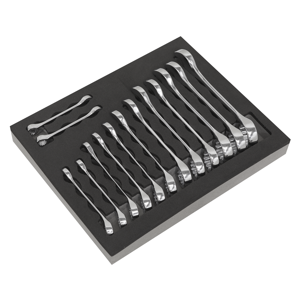 Stubby Combination Spanner Set 14pc S01232