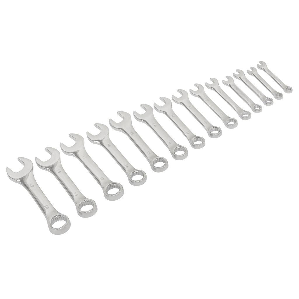 Stubby Combination Spanner Set 14pc S01232