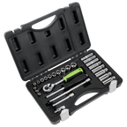 Socket Set 1/4"Sq Drive 26pc S01234