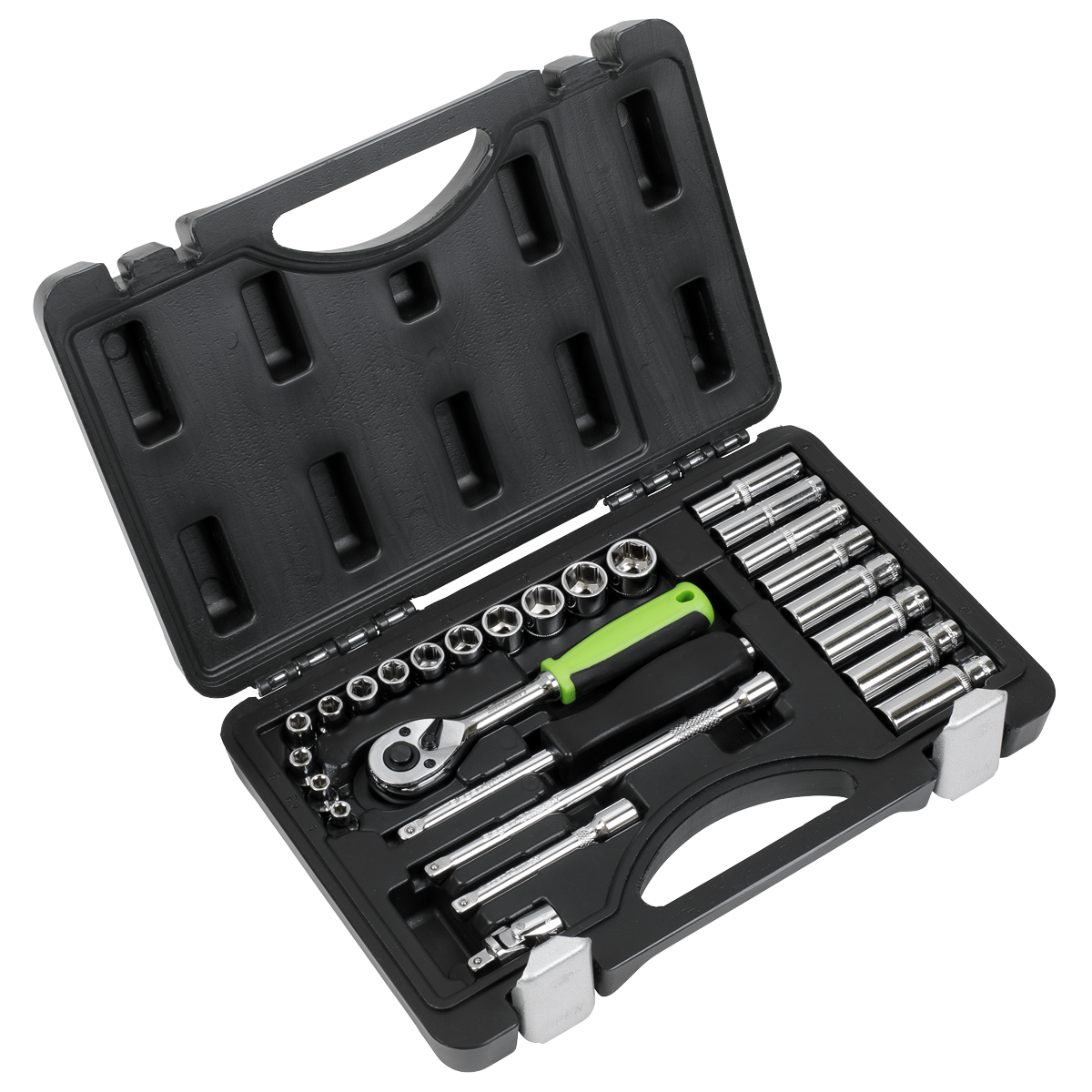 Socket Set 1/4"Sq Drive 26pc S01234