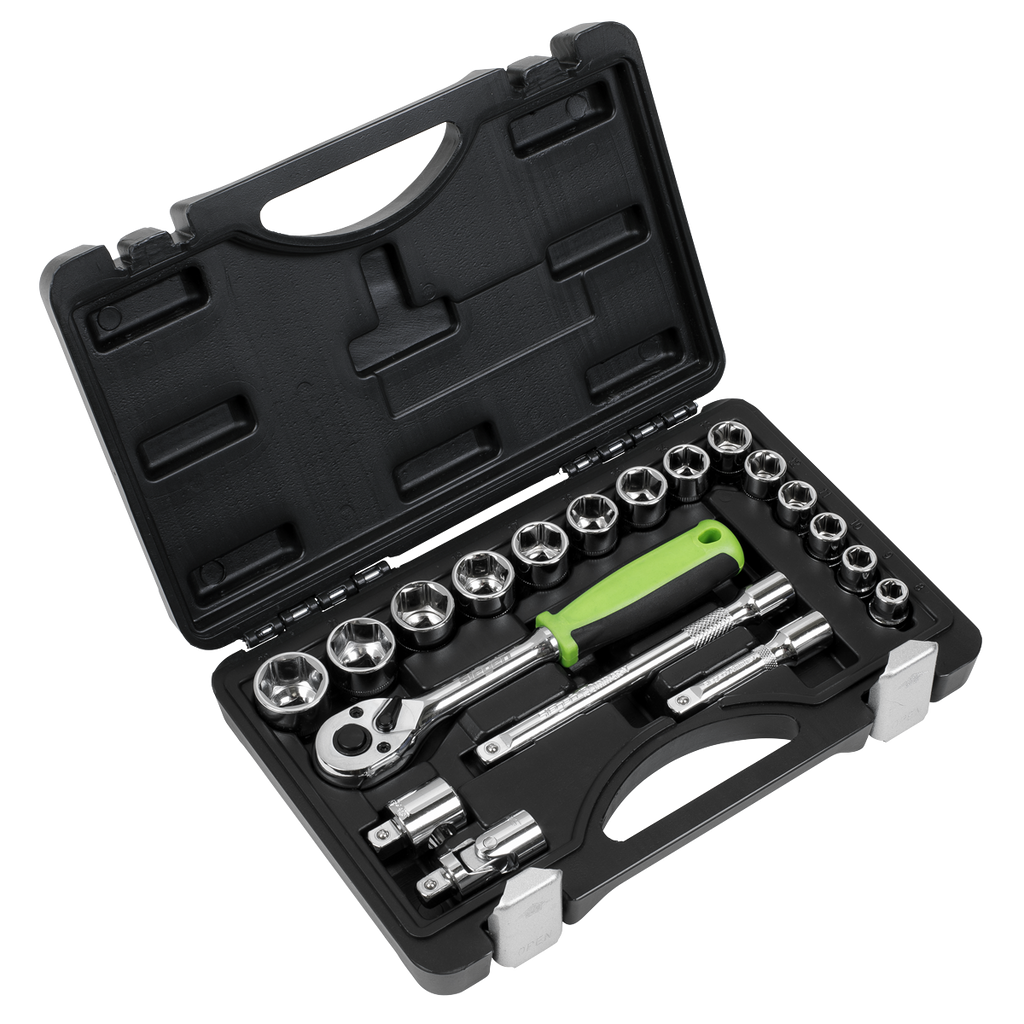 Socket Set 3/8"Sq Drive 19pc S01235
