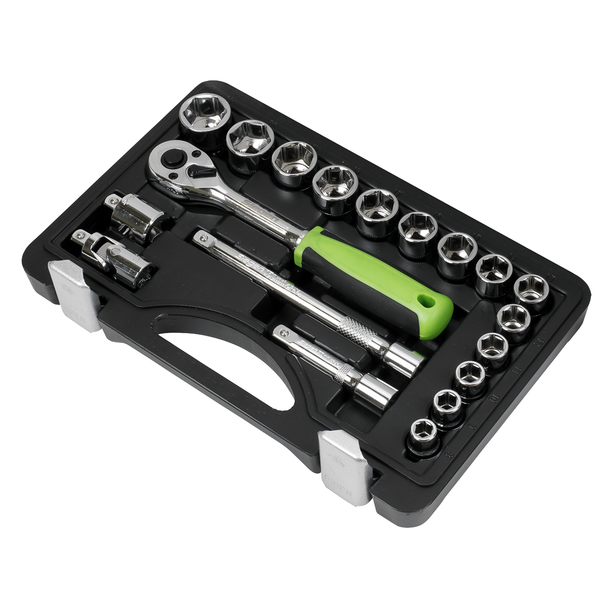 Socket Set 3/8"Sq Drive 19pc S01235