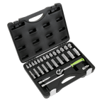 Socket Set 3/8"Sq Drive 28pc S01236