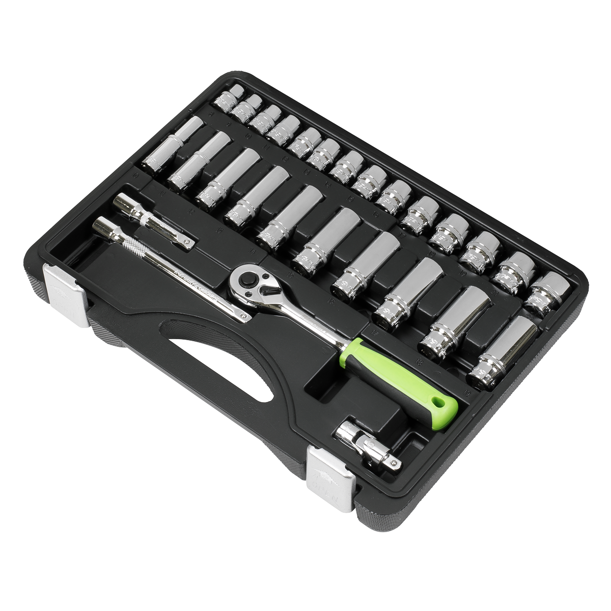 Socket Set 3/8"Sq Drive 28pc S01236
