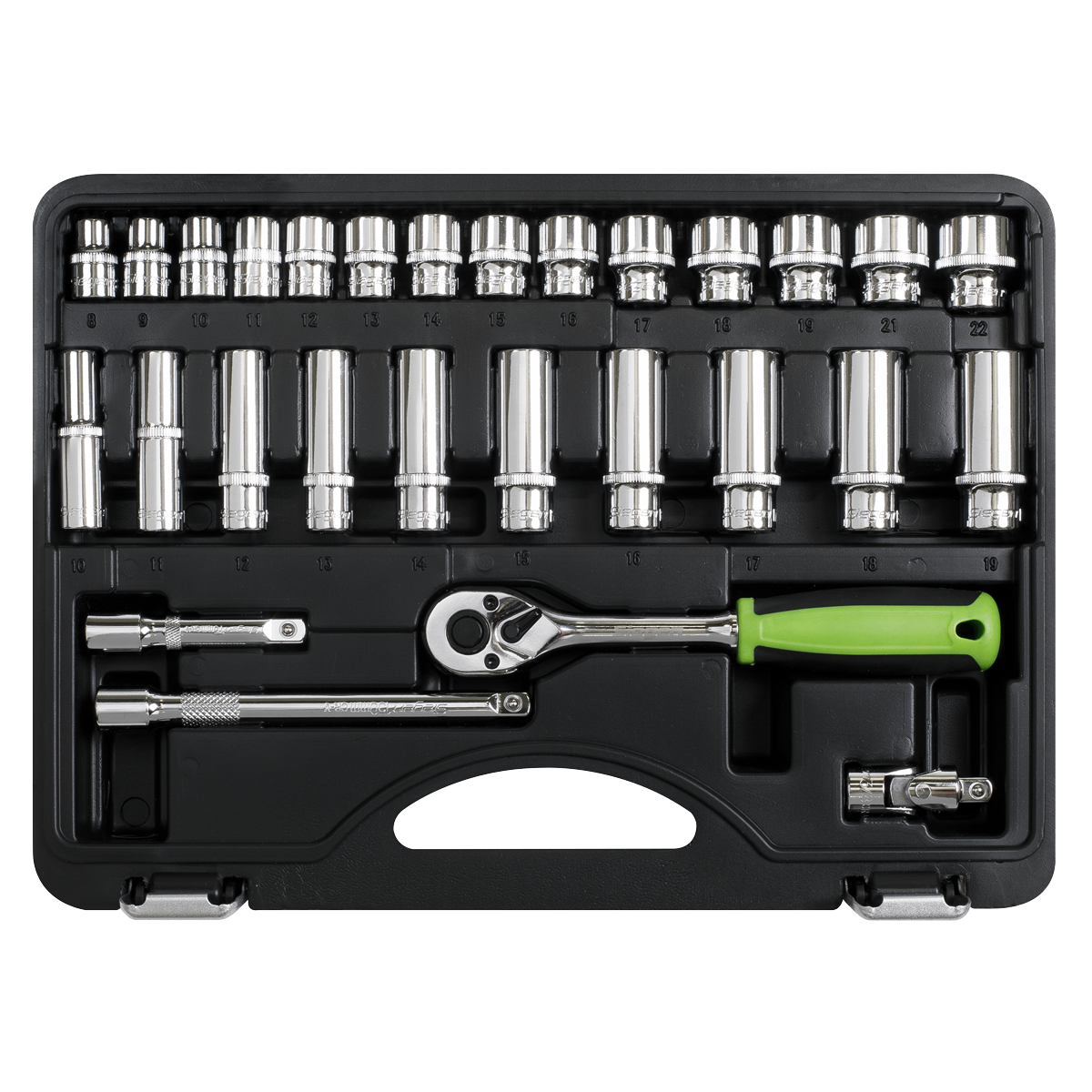 Socket Set 3/8"Sq Drive 28pc S01236
